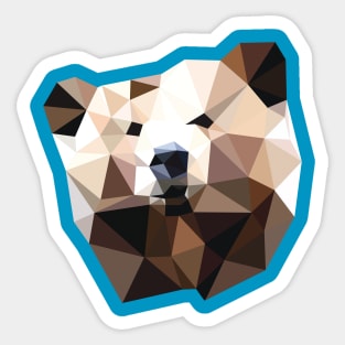 PolyBear GRRR! Sticker